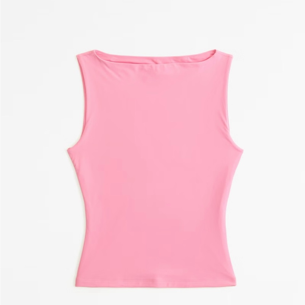 Abercrombie Soft Matte Seamless Slash Top